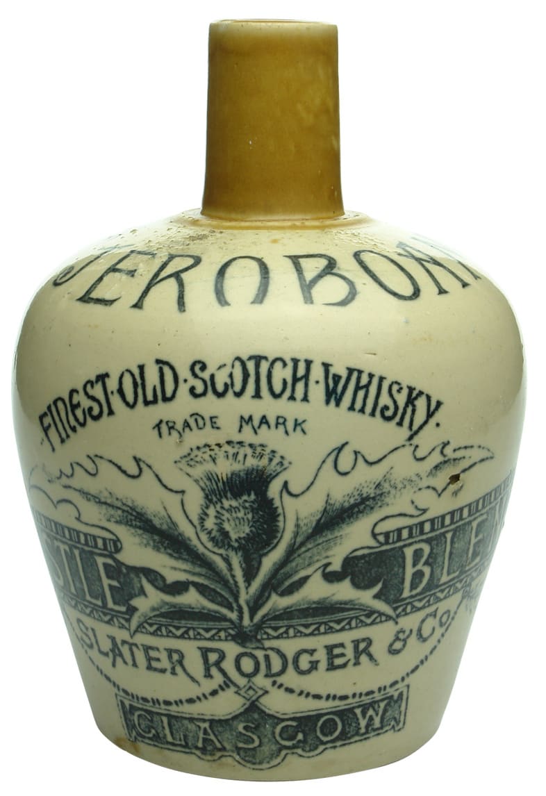 Jeroboam Slater Rodger Glasgow Scotch Whisky Jug