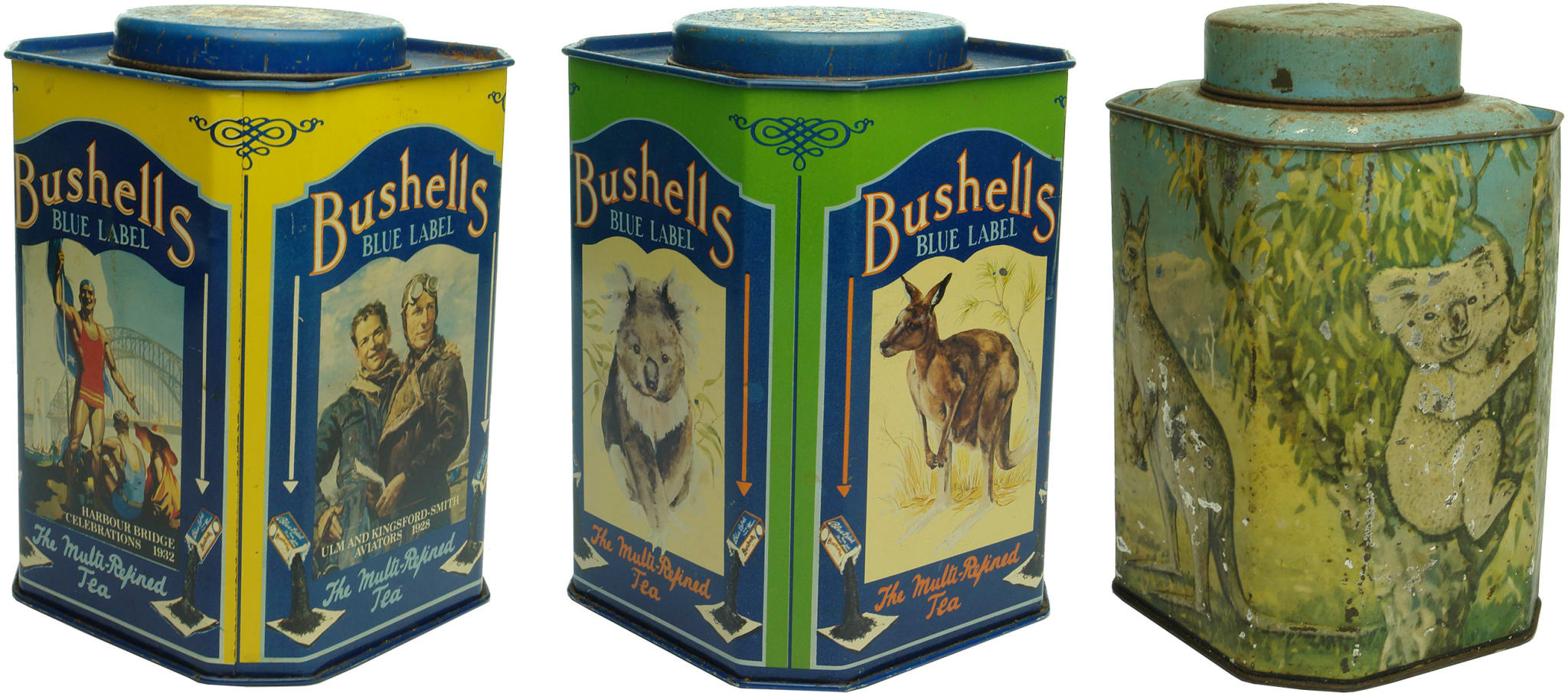 Bushells Tea Tins