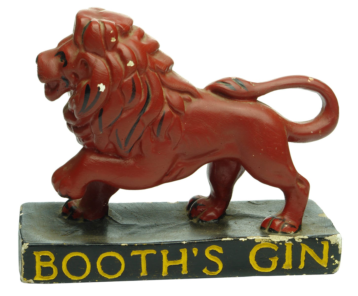 Booths Gin England Red Lion Advertising Statue