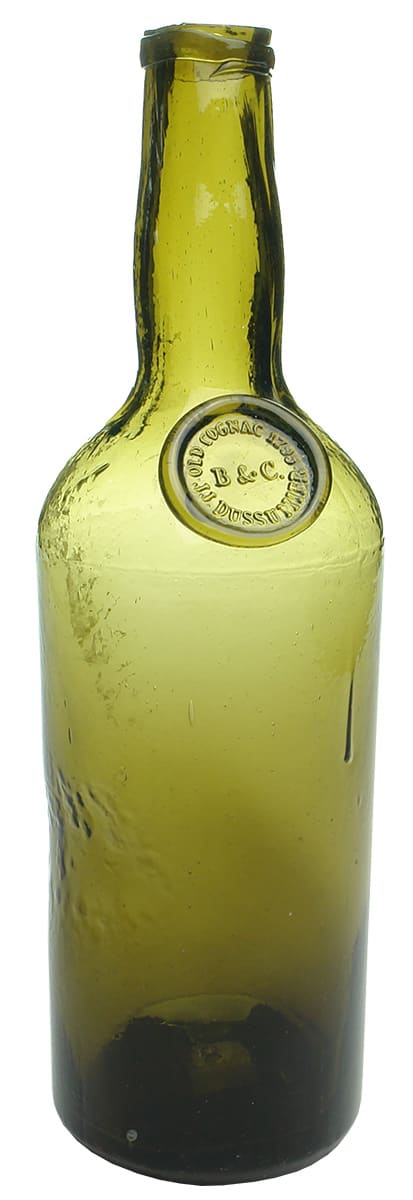 Dussumier 1795 B & C Sealed Cognac Bottle