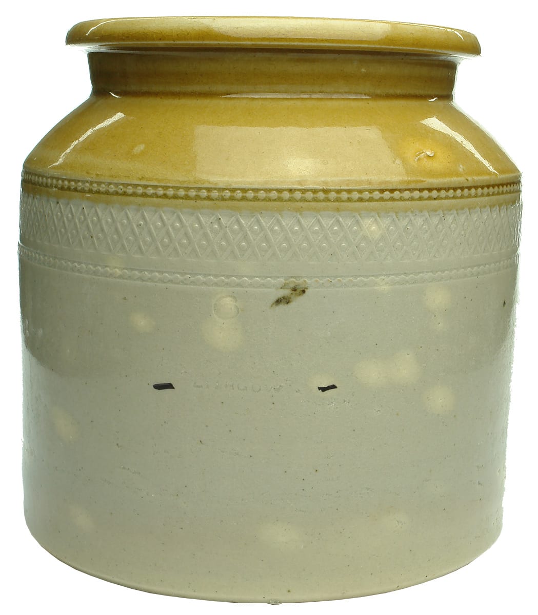 Lithgow Pottery Stoneware Jar