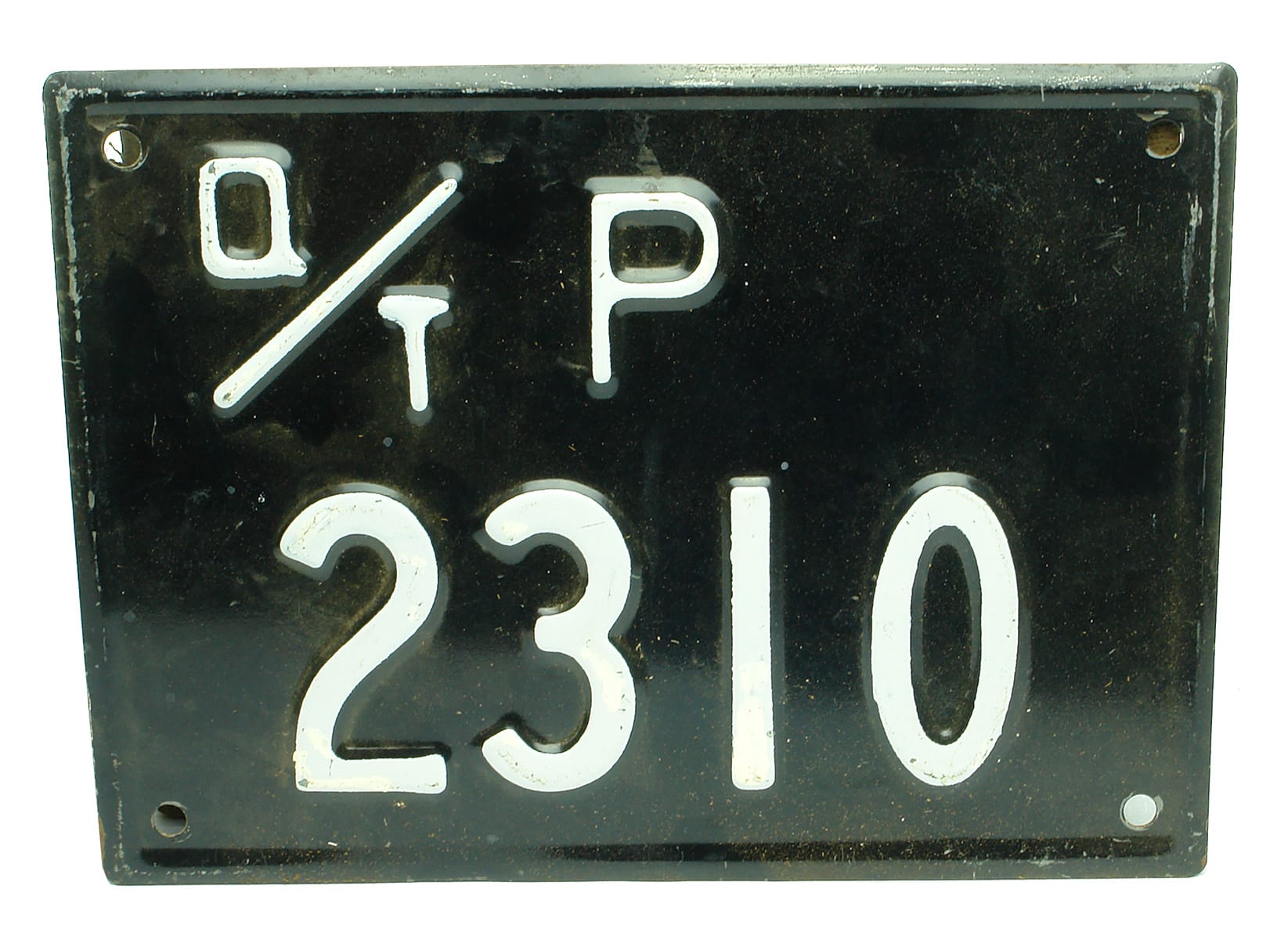 Historic Number Plate