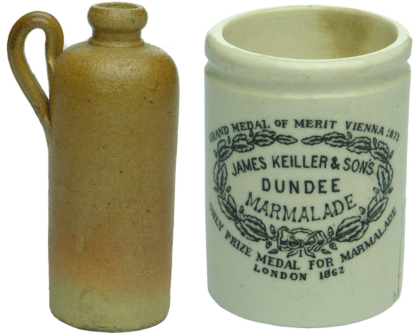 Sample Stoneware Jars Bottles