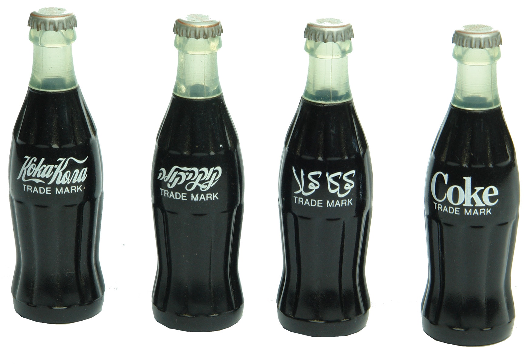 Miniature Coca Cola Coke Bottles