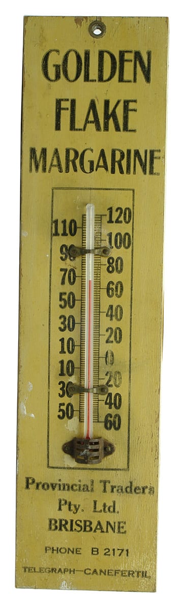 Golden Flake Margarine Thermometer Brisbane