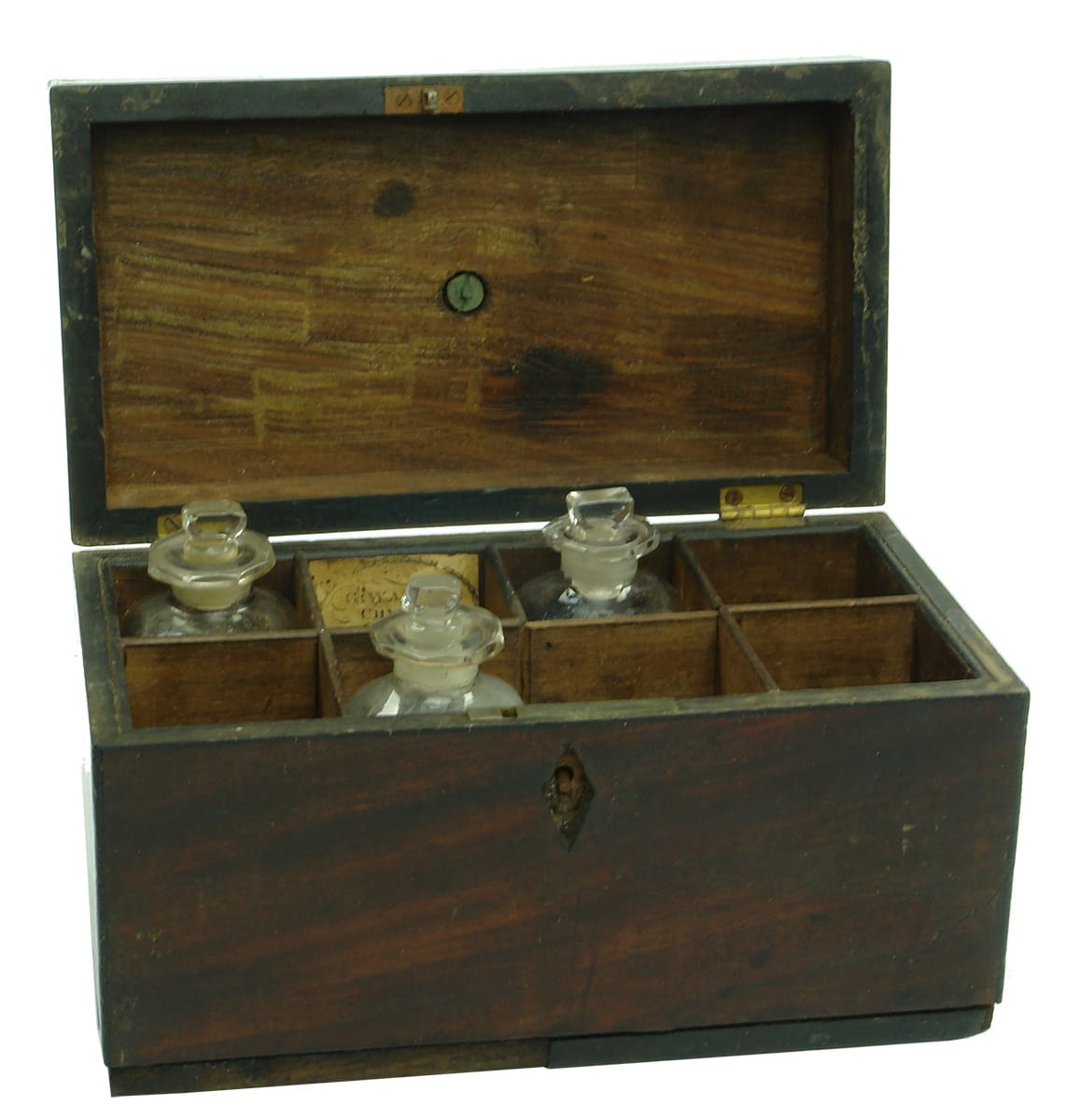 Wooden Medicine Case