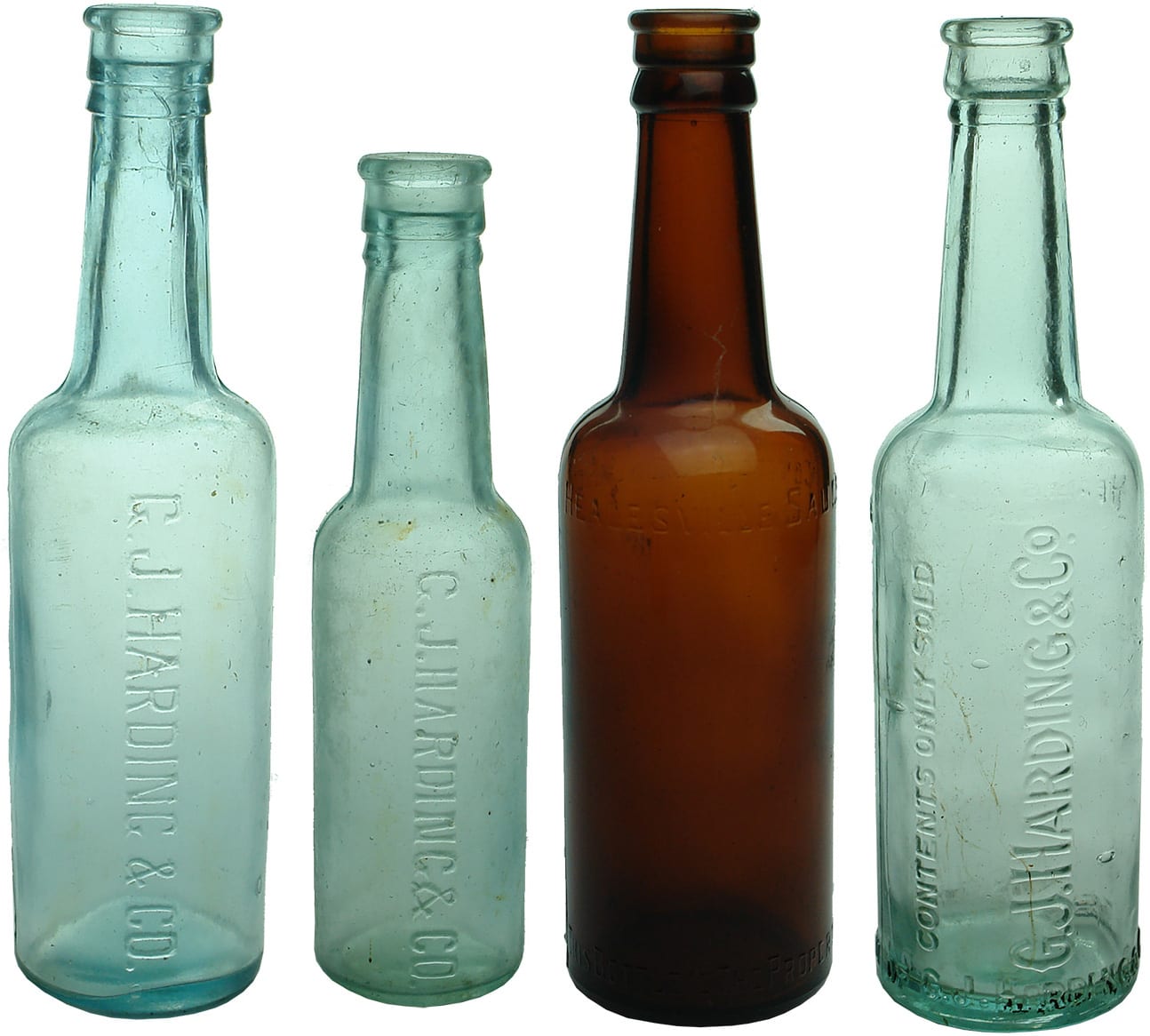 Harding Richmond Healesville Sauce Bottles