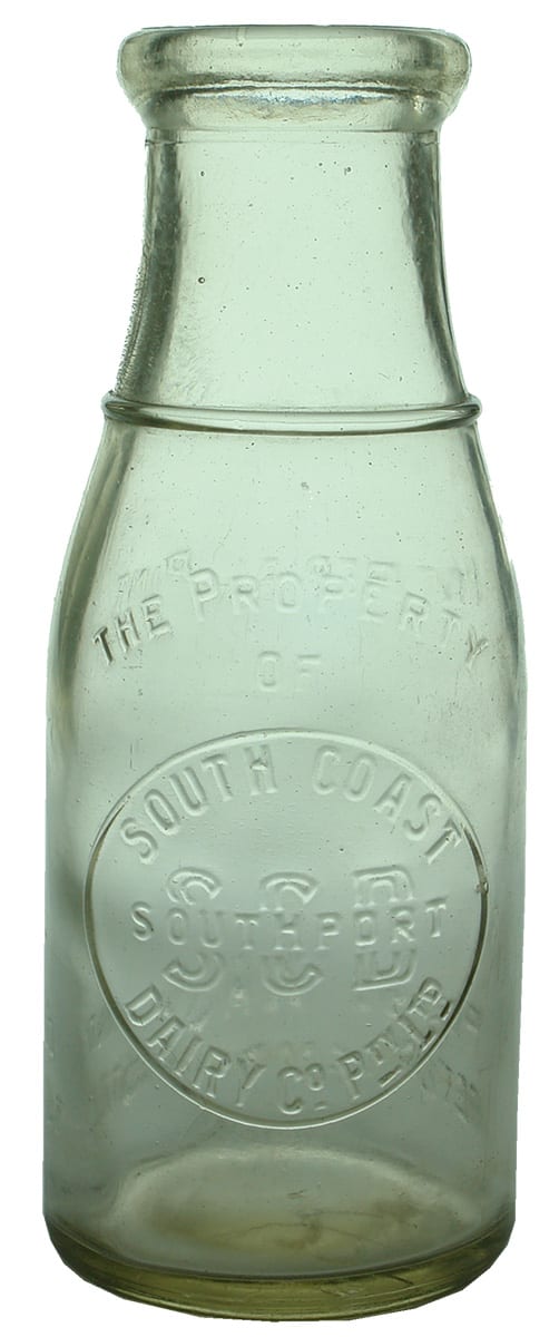 South Coast Dairy Southport Pint Milk Bottle