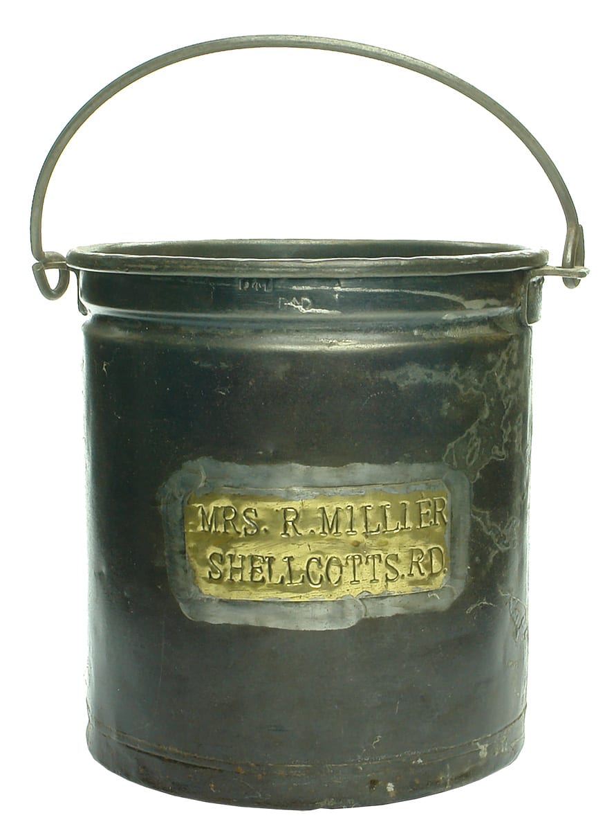 Miller Shellcotts Road Milk Cream Can