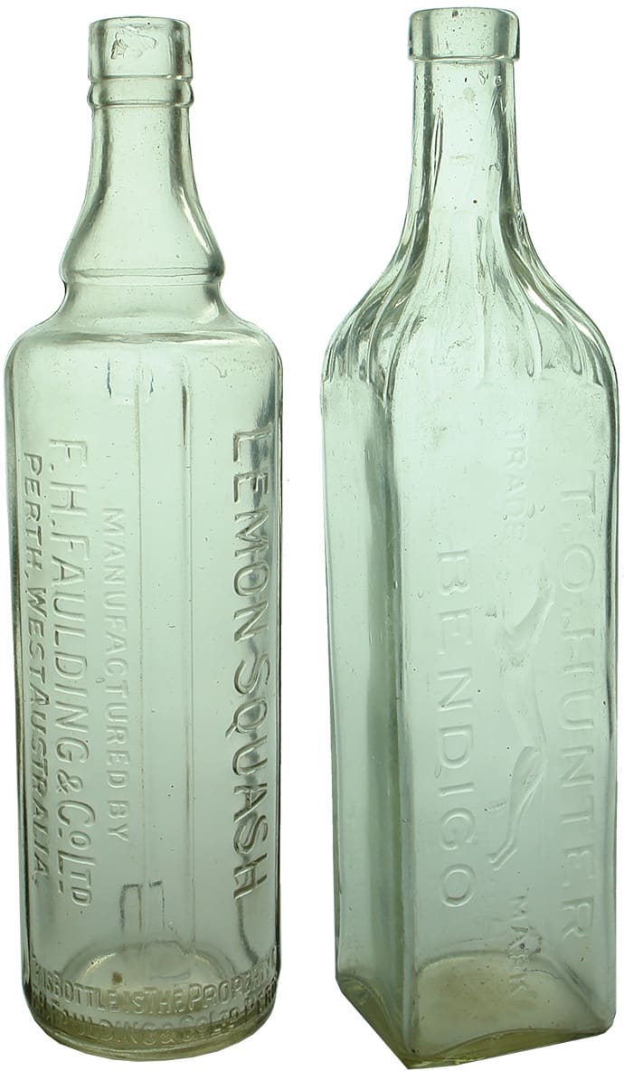 Antique Vintage Cordial Bottles