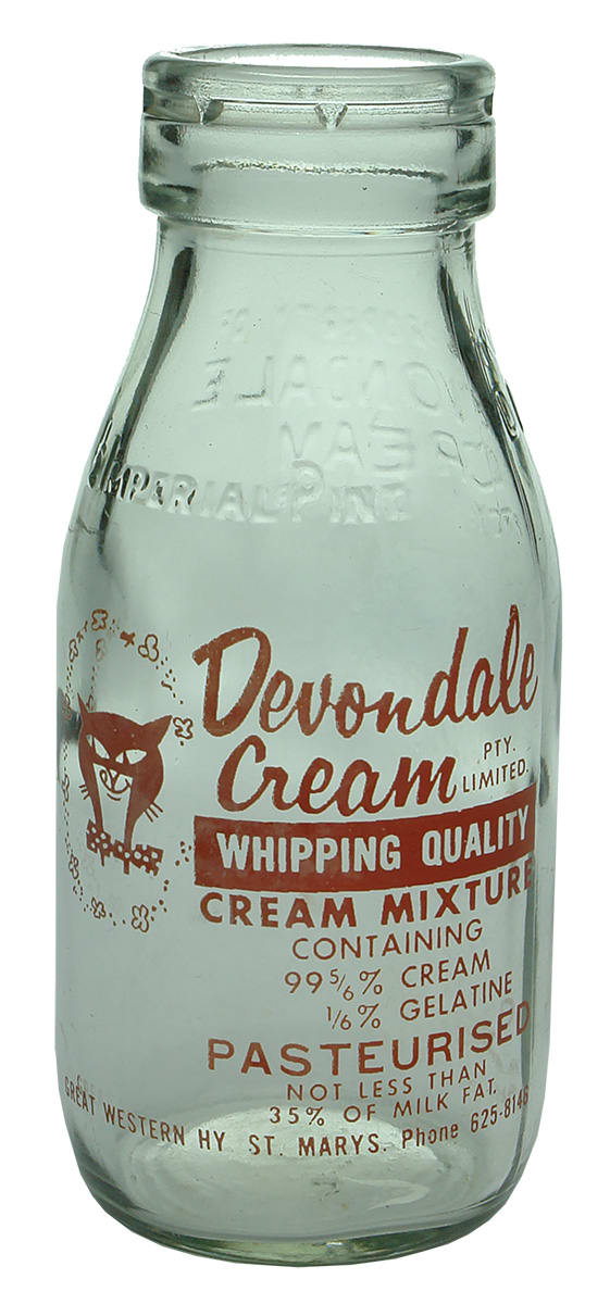 Devondale Cream Vintage Bottle