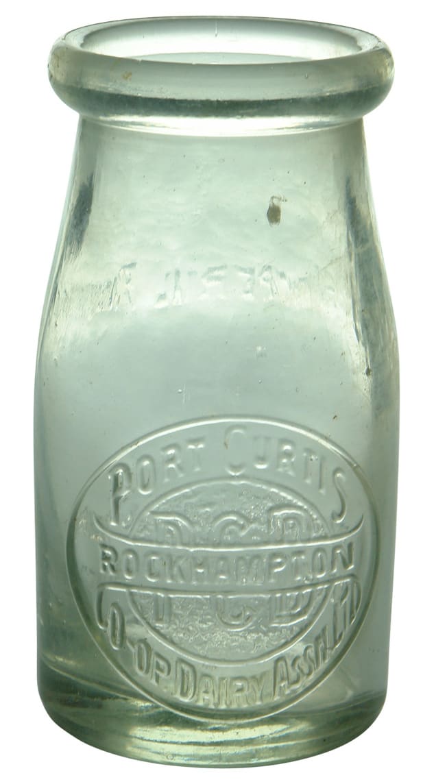 Port Curtis Rockhampton Vintage Milk Bottle