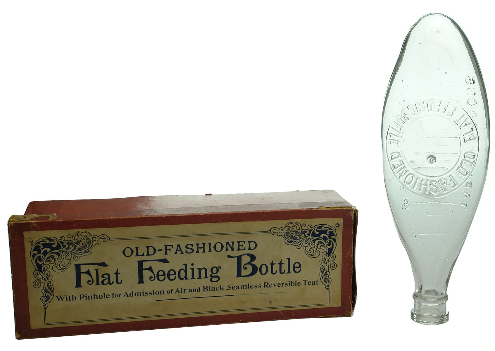 Flat Feeding Bottle Original Box