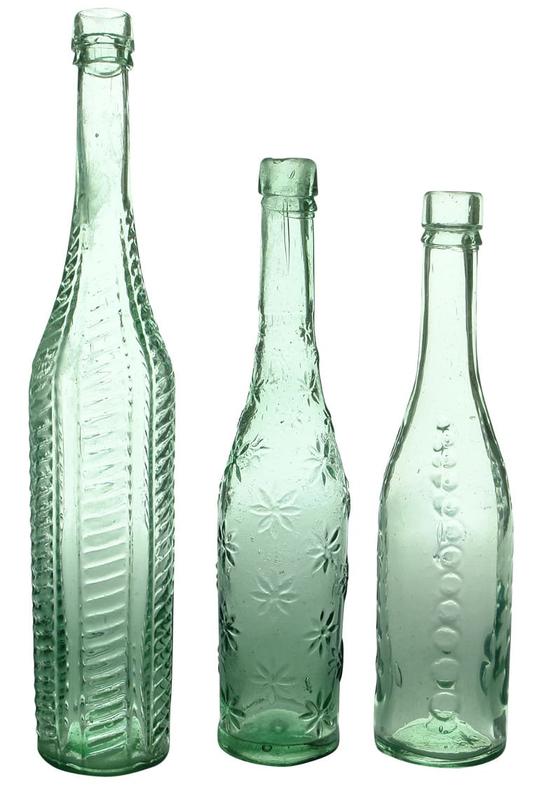 Antique Salad Oil Bottles