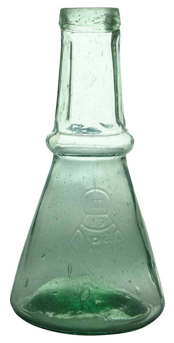 Registration Diamont Antique Conical Pickle Bottle