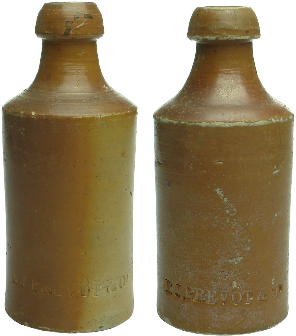 Antique Stoneware Ginger Beer Bottles