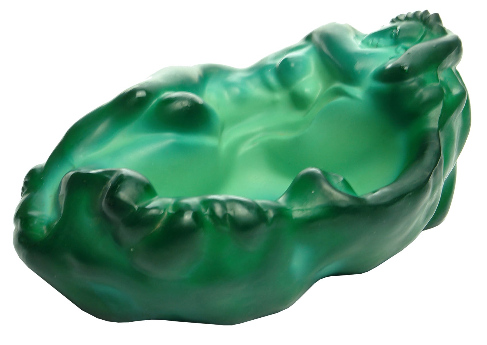 Malachite Bowl Reclining Nude