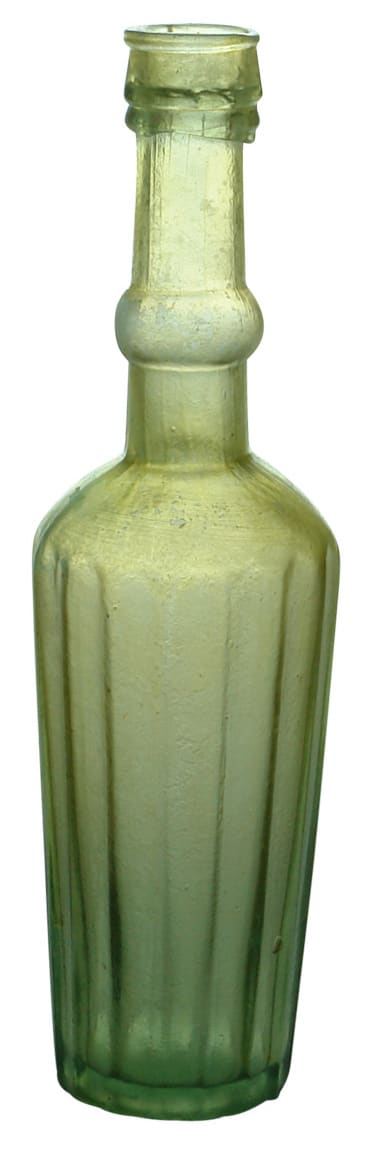 Flowers Patent Antique Goldfields Salad Oil Bottle