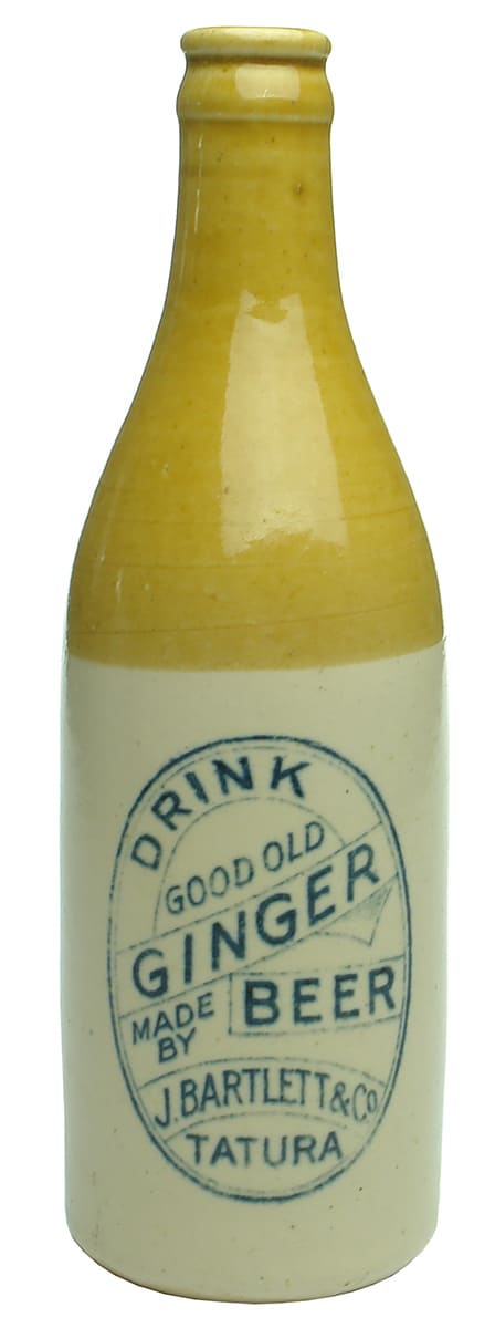 Bartlett Tatura Govancroft Stoneware Ginger Beer Bottle