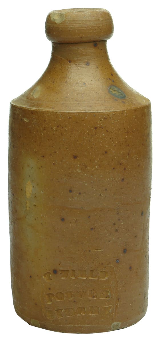 Field Potter Sydney Impressed Stone Ginger Beer Bottle