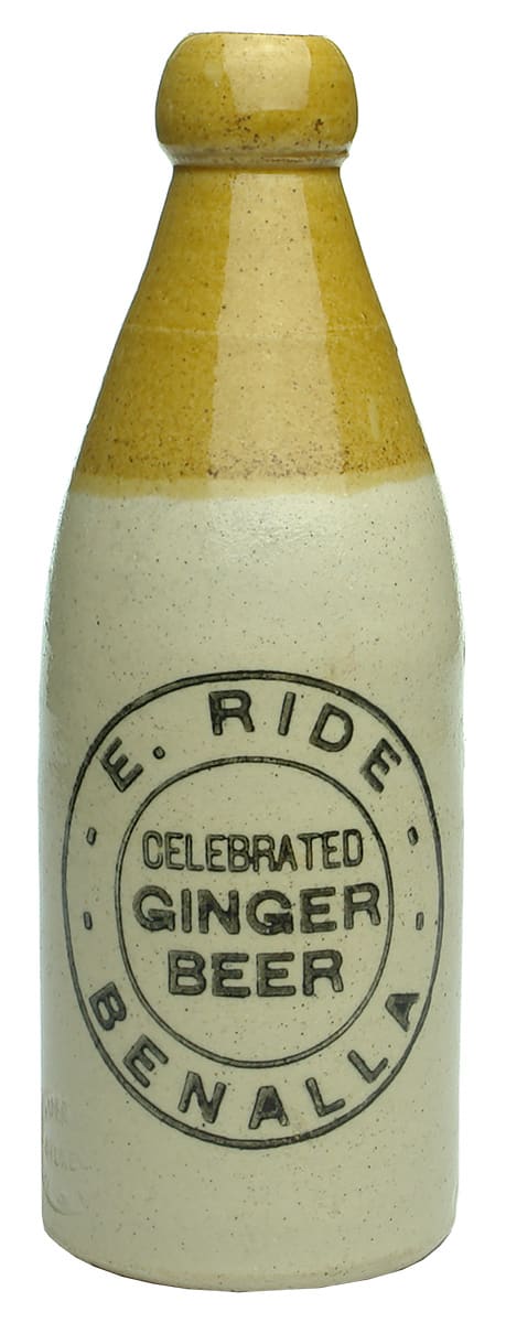 Ride Benalla Celebrated Ginger Beer Bottle