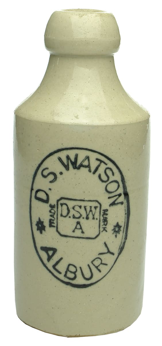 Watson Albury Ginger Beer Bottle