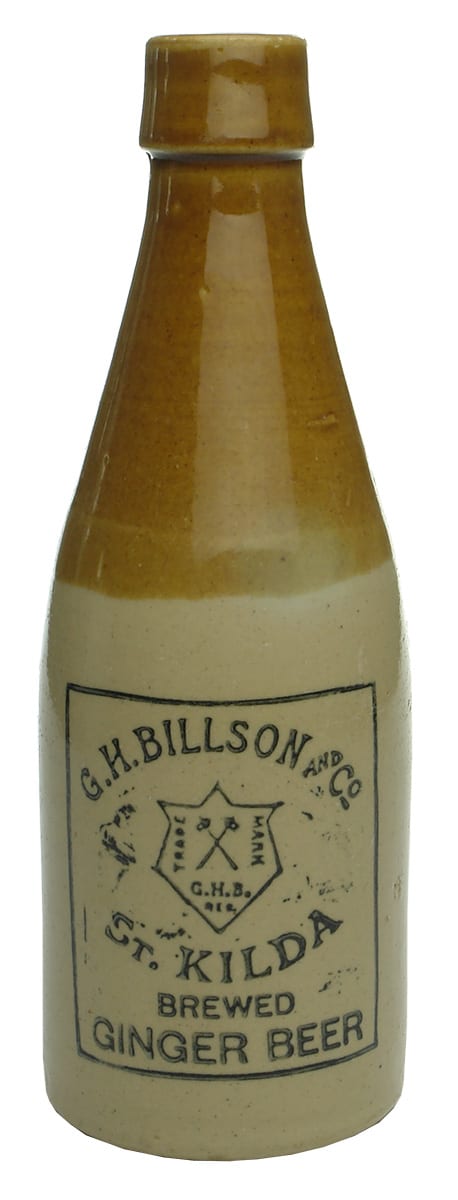 Billson St Kilda Antique Ginger Beer Bottle