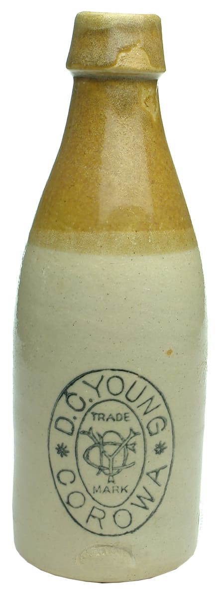 Young Corowa Antique Ginger Beer Bottle