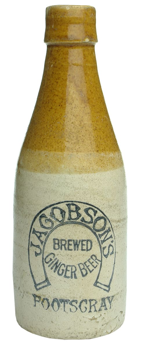 Jacobsons Footscray Brewed Ginger Beer Bottle