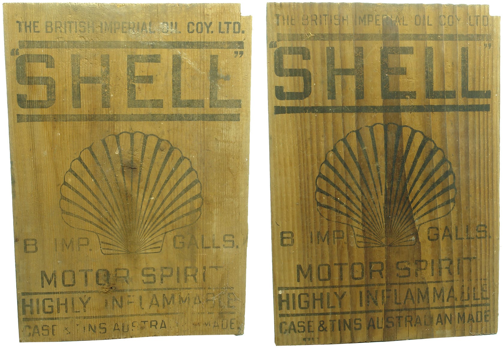 Shell Motor Spirit Box Ends