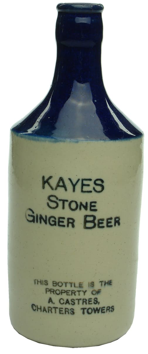 Kayes Stone Ginger Beer Castres Charters Towers Bottle