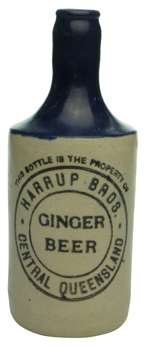 Harrup Bros Ginger Beer Central Queensland Bottle