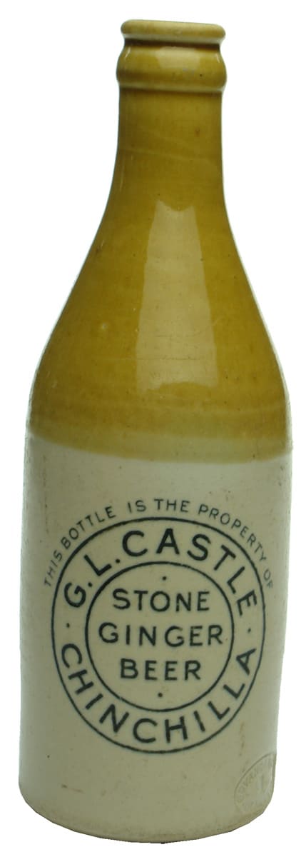 Castle Stone Ginger Beer Chinchilla Govancroft Bottle