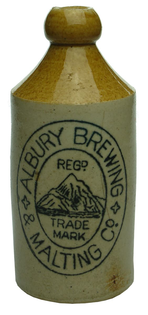 Albury Brewing Mountain Malting Bendigo Pottery Bottle