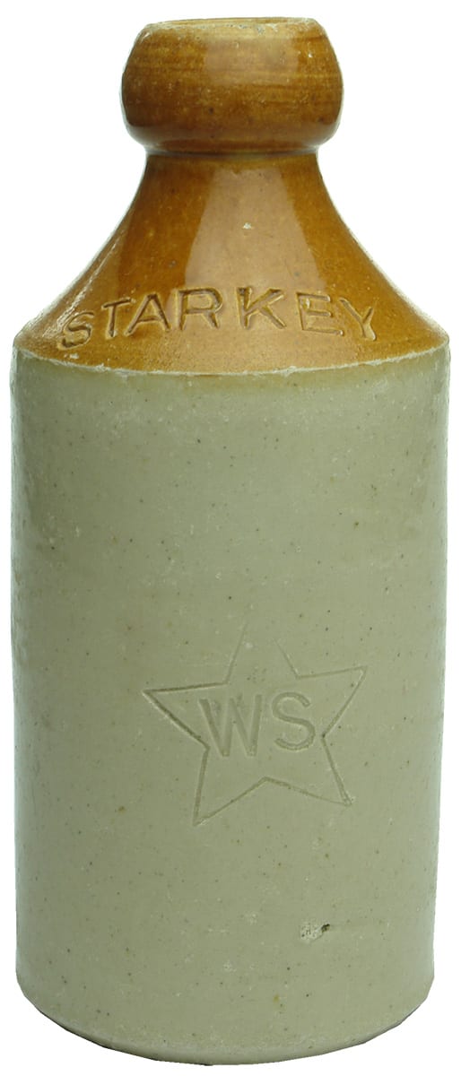 Starkey Impressed Stoneware Ginger Beer