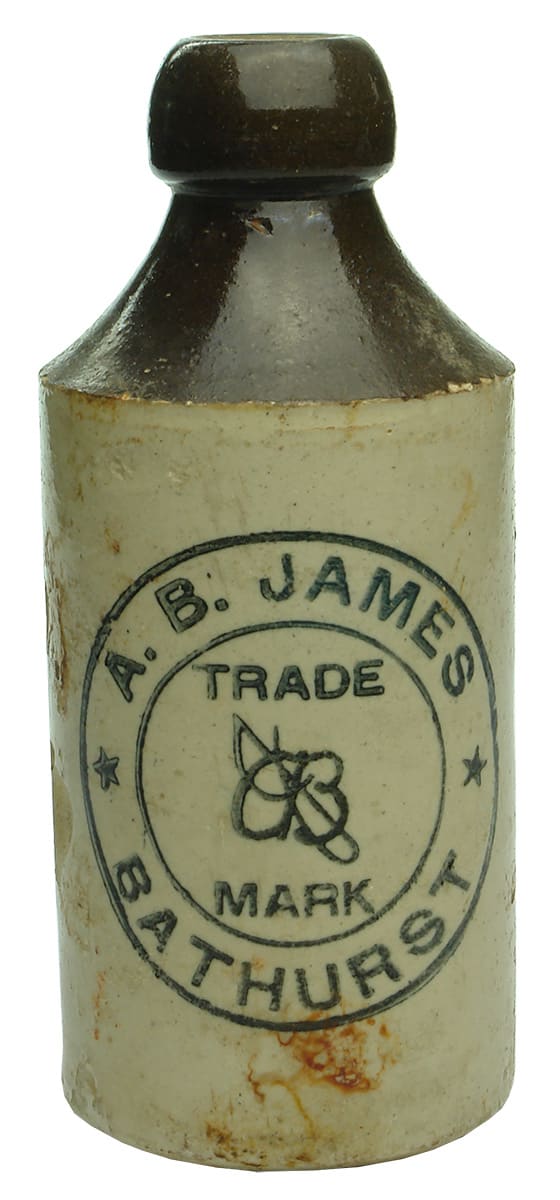 James Bathurst Stoneware Bottle