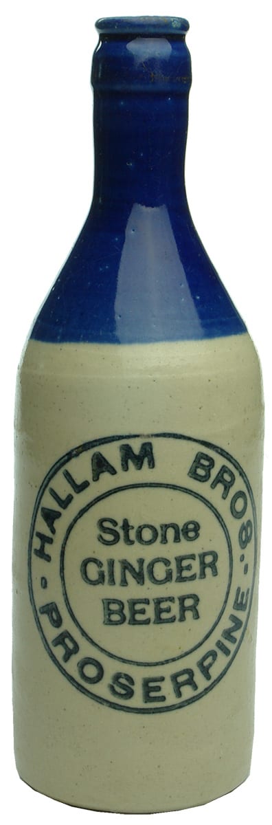 Hallam Bros Stone Ginger Beer Proserpine Bottle