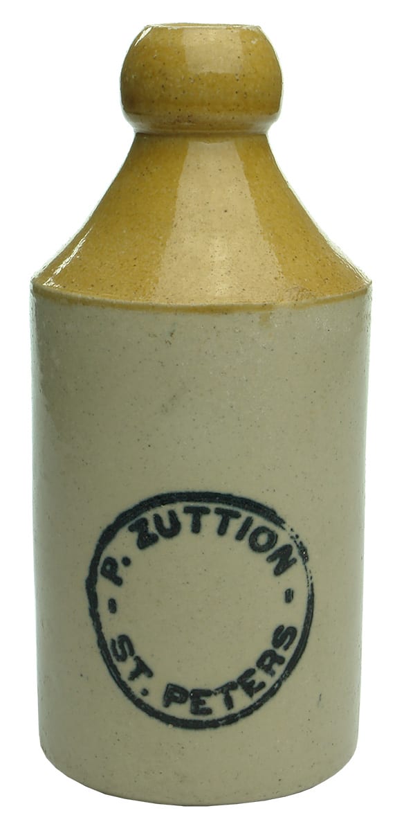 Zuttion St Peters Stoneware Ginger Beer Bottle