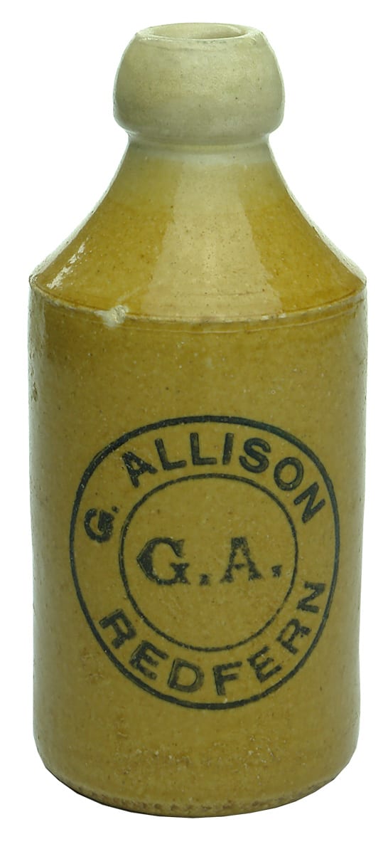 Allison Redfern Stoneware Ginger Beer Bottle