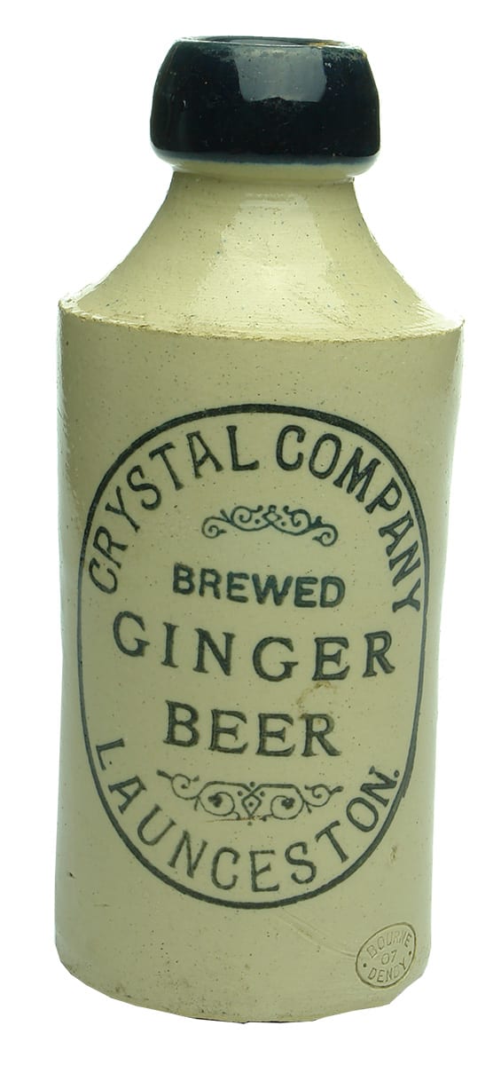 Crystal Company Brewed Ginger Beer Launceston Bottle