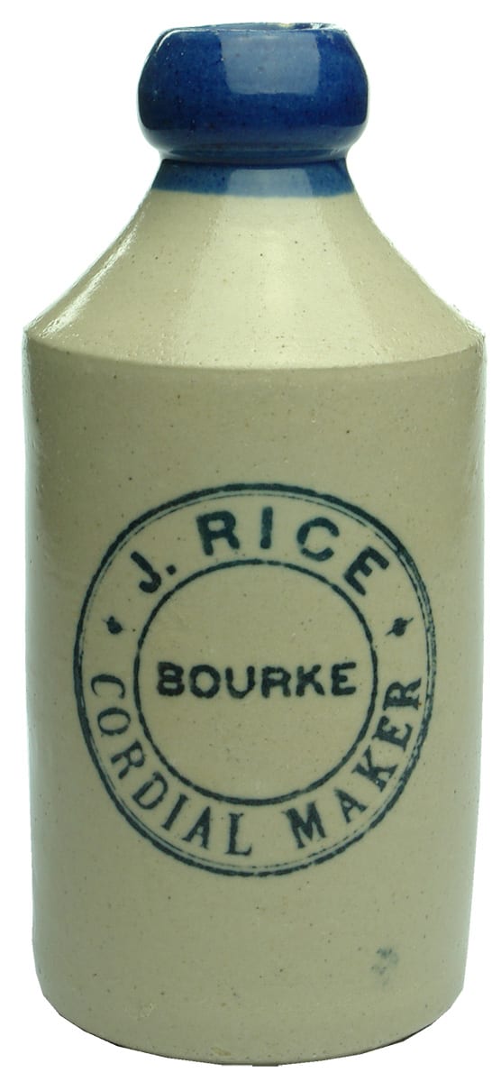Rice Cordial Maker Bourke Stoneware Bottle