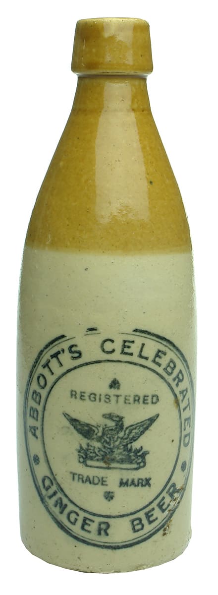 Abbotts Celebrated Ginger Beer Stone Bottle