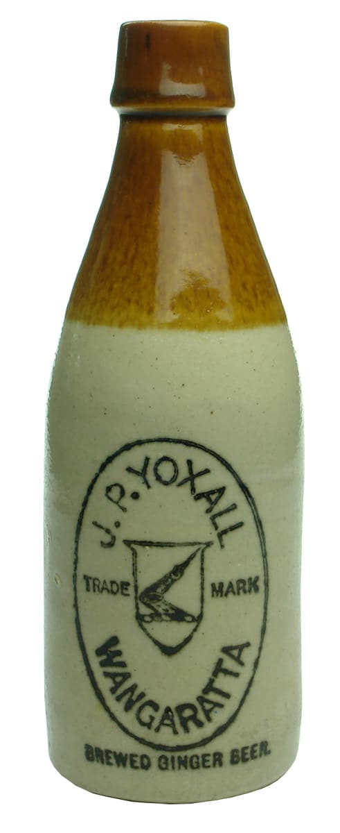 Yoxall Wangaratta Brewed Ginger Beer Stone Bottle