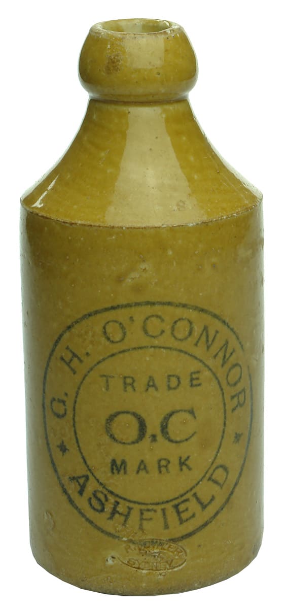 O'Connor Ashfield Stone Ginger Beer Bottle