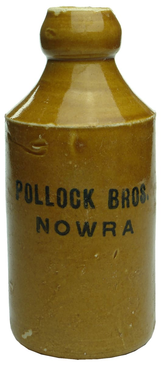 Pollock Nowra Stoneware Ginger Beer Bottle