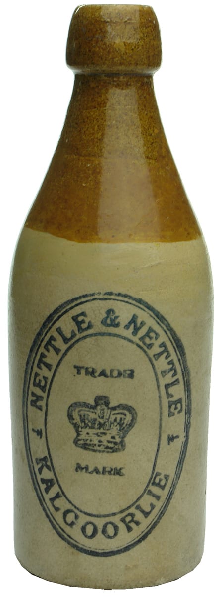 Nettle Kalgoorlie Stoneware Ginger Beer Bottle