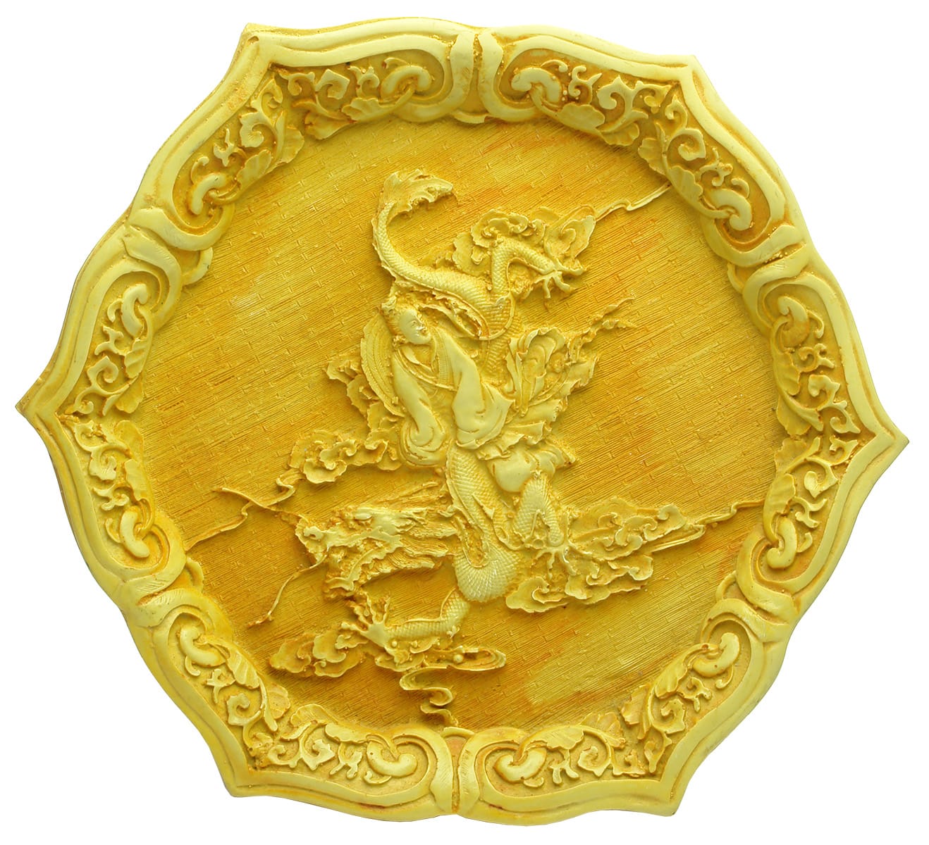 Chinese Dragon Design Plate