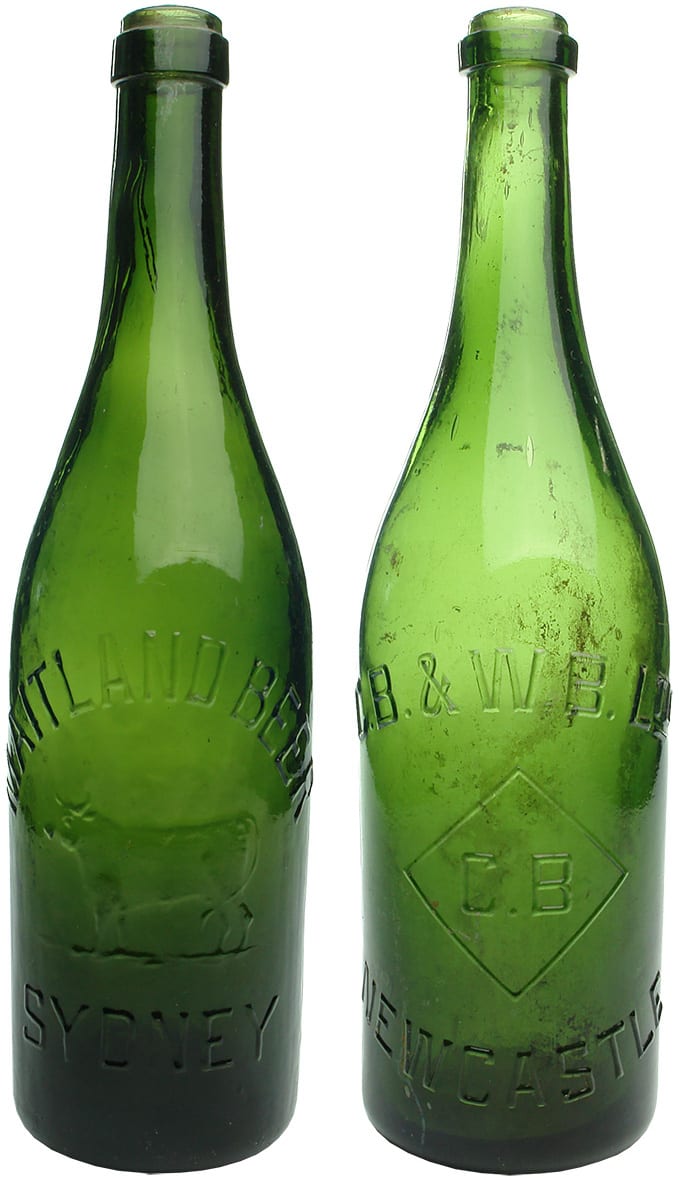 Antique Beer Bottles