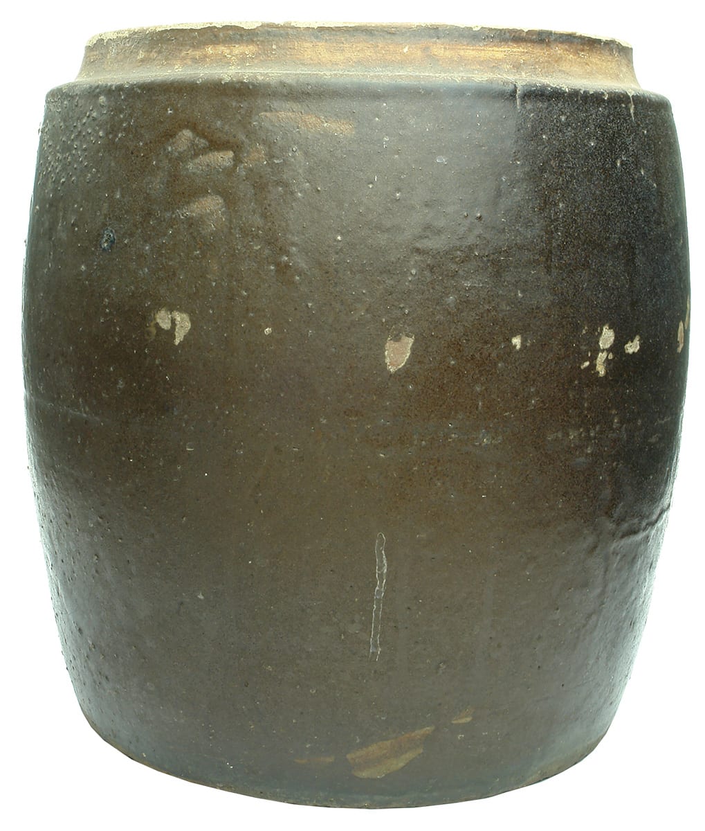 Large Chinese Ceramic Storage Jar