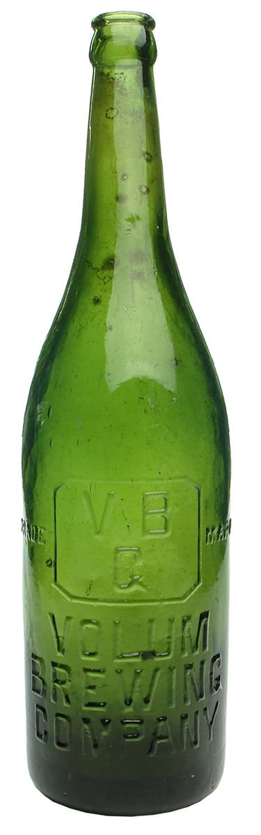 Volum Brewing Company Antique Beer Bottle
